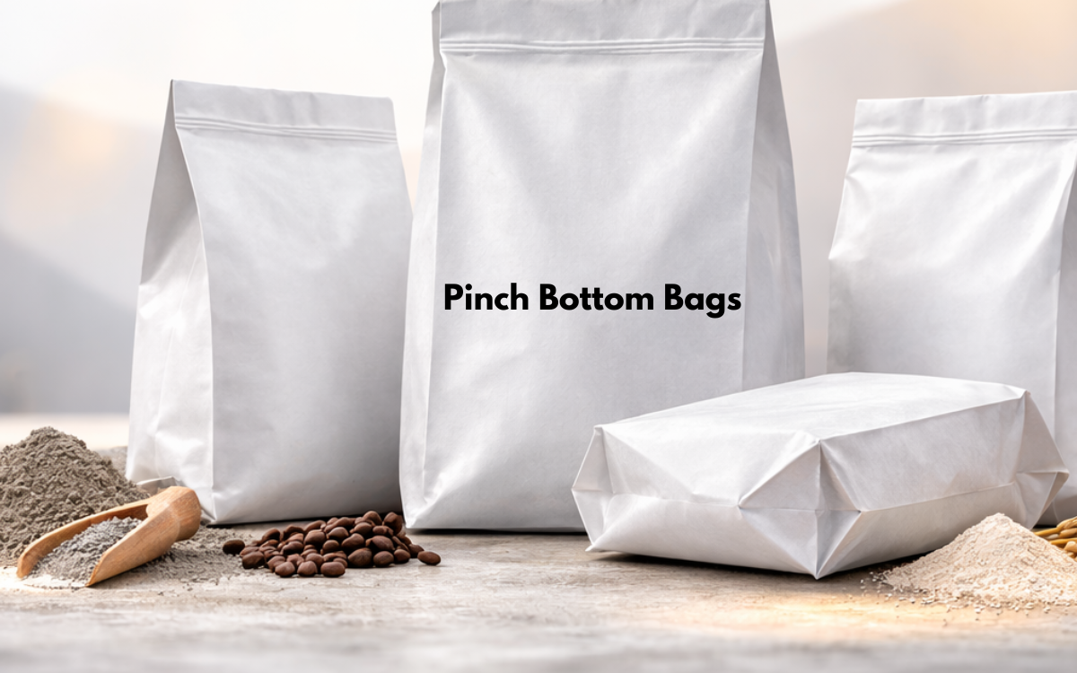 pinch bottom bags